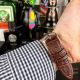 New Copy Franck Muller Round Skeleton Watch Rose Gold Brown Leather Strap (6)_th.jpg